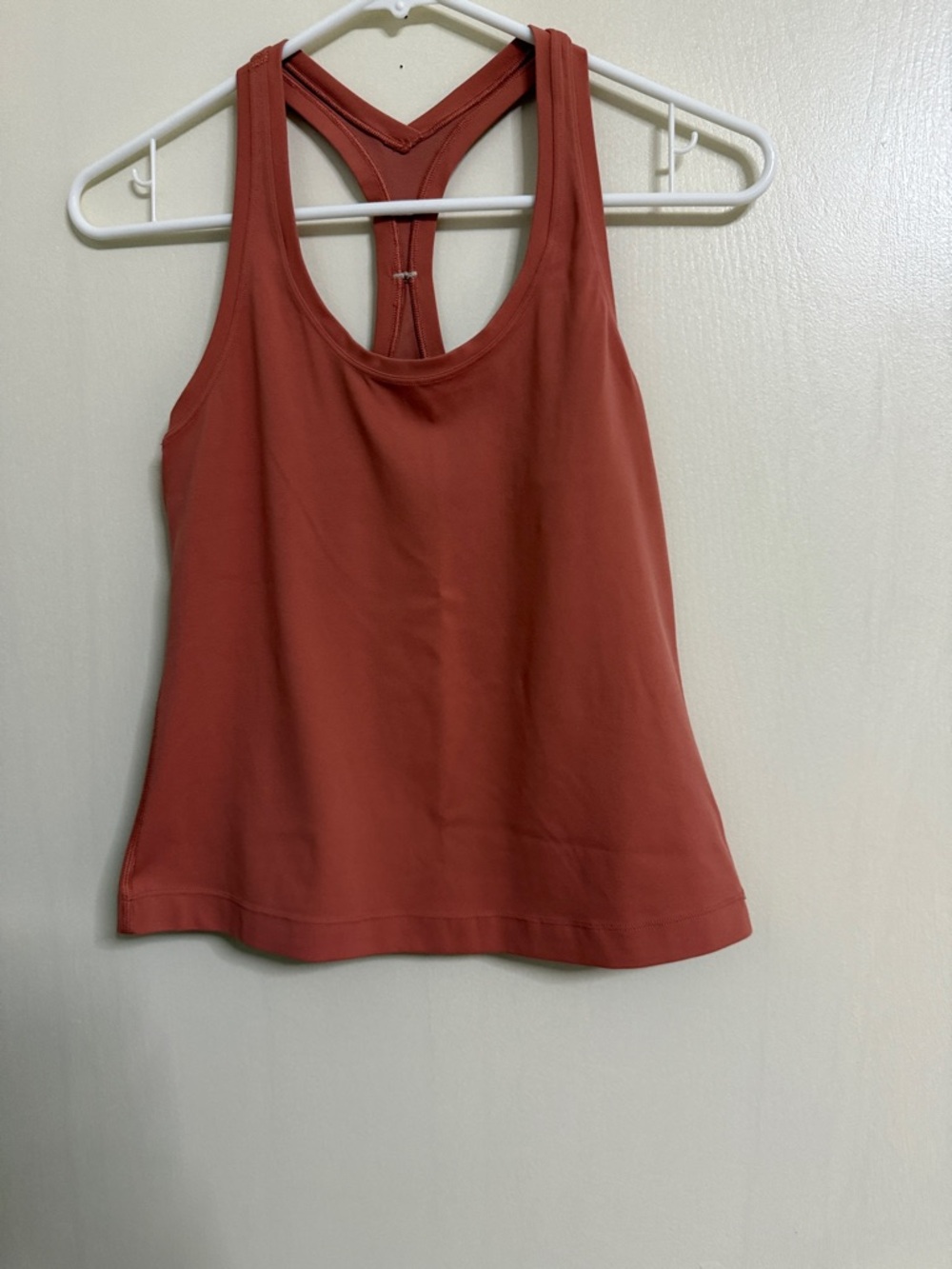 lululemon athletica Scoop Neck Racerback Tank in Terra Cotta